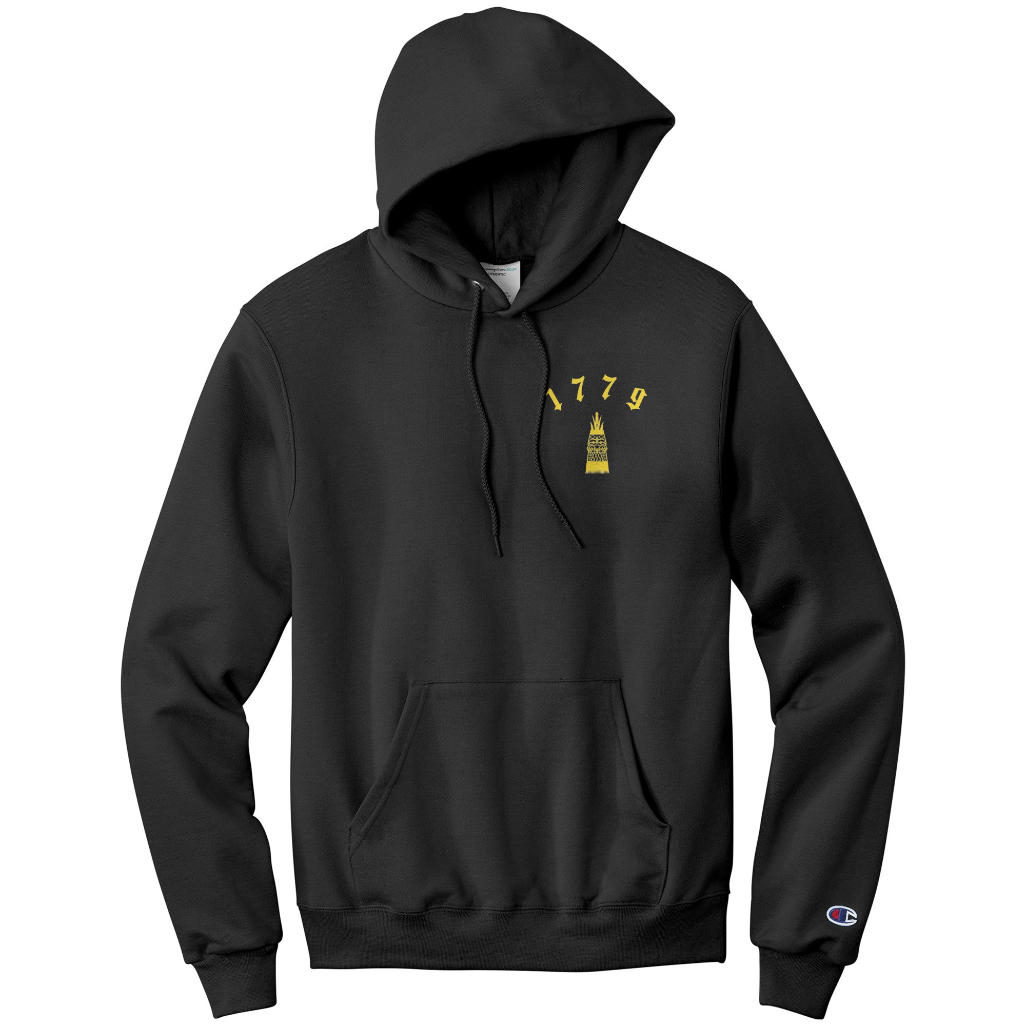 Stealth Edition - 1779 OG Logo (Gold) Champion Hoodie