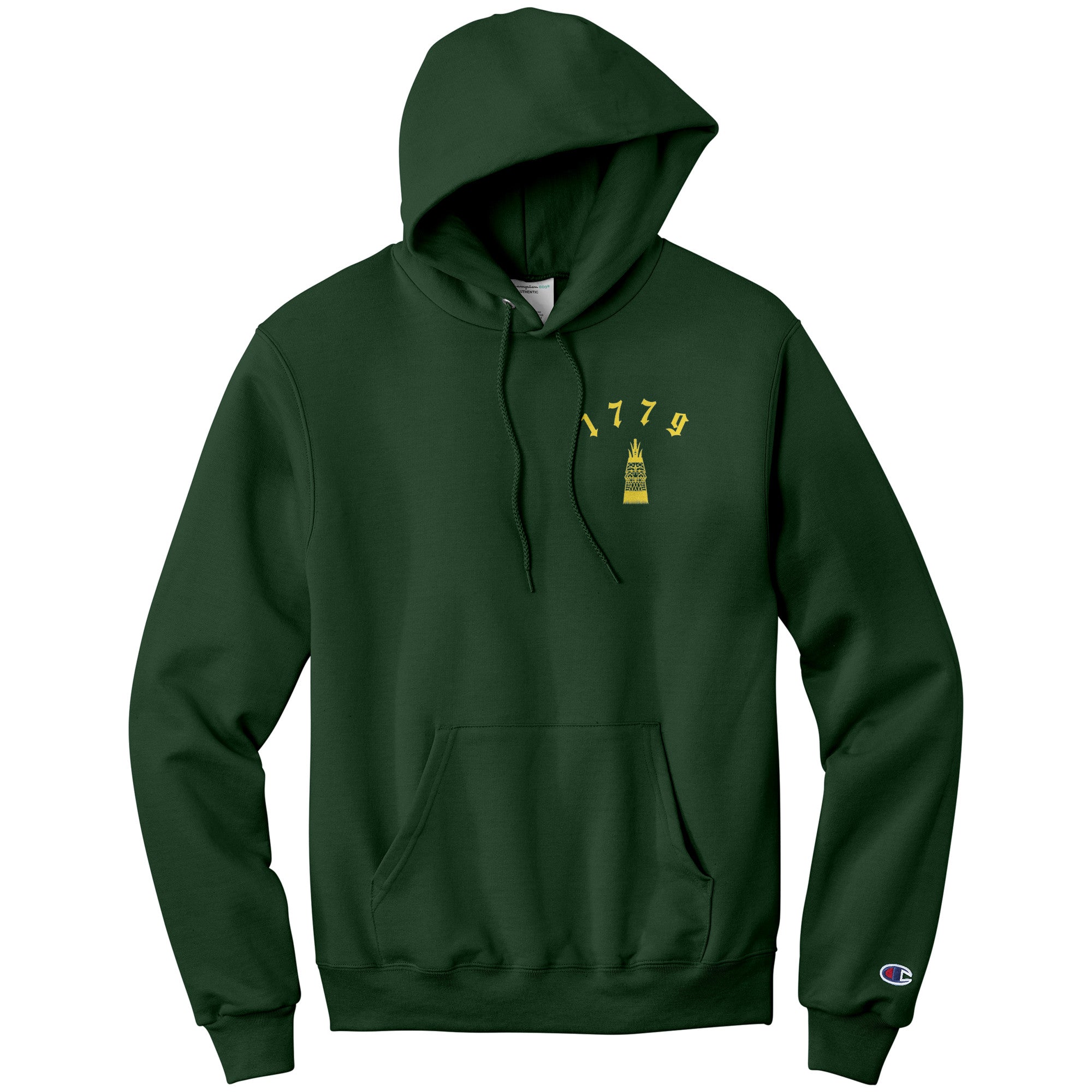 Stealth Edition - 1779 OG Logo (Gold) Champion Hoodie
