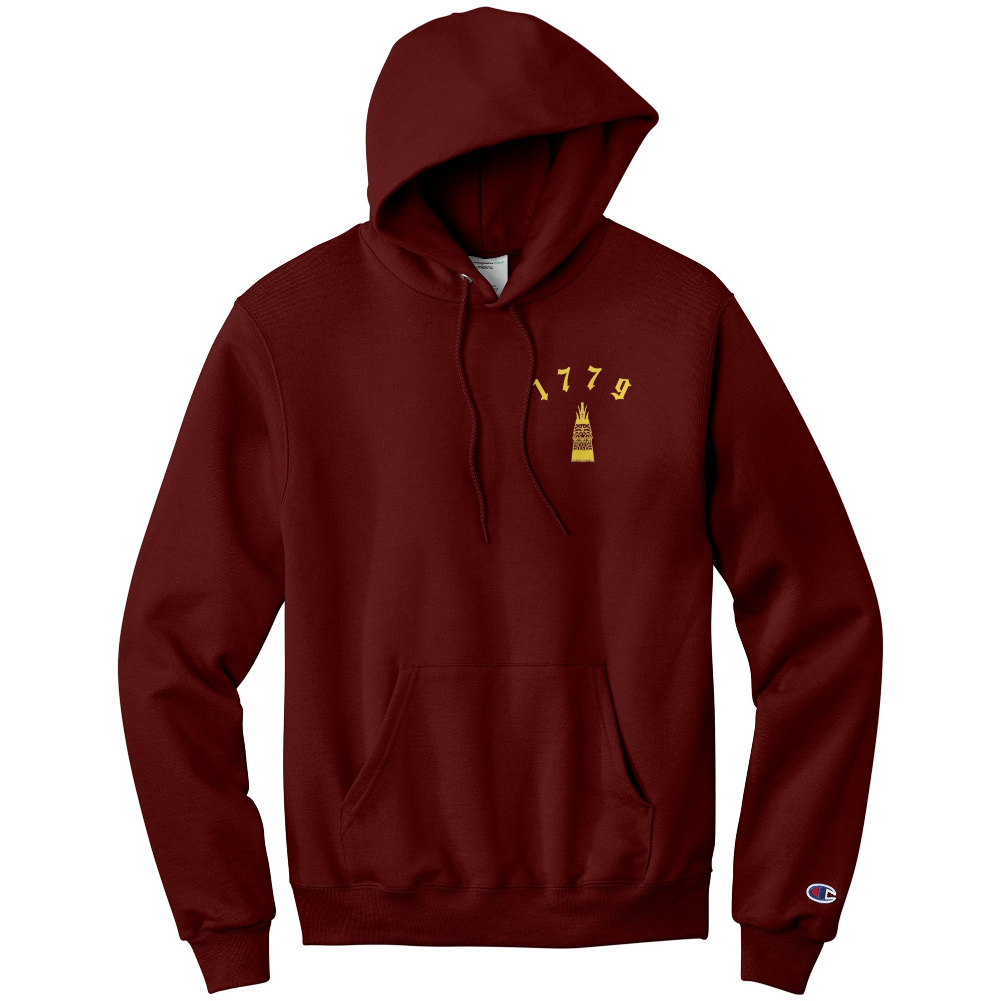 Stealth Edition - 1779 OG Logo (Gold) Champion Hoodie