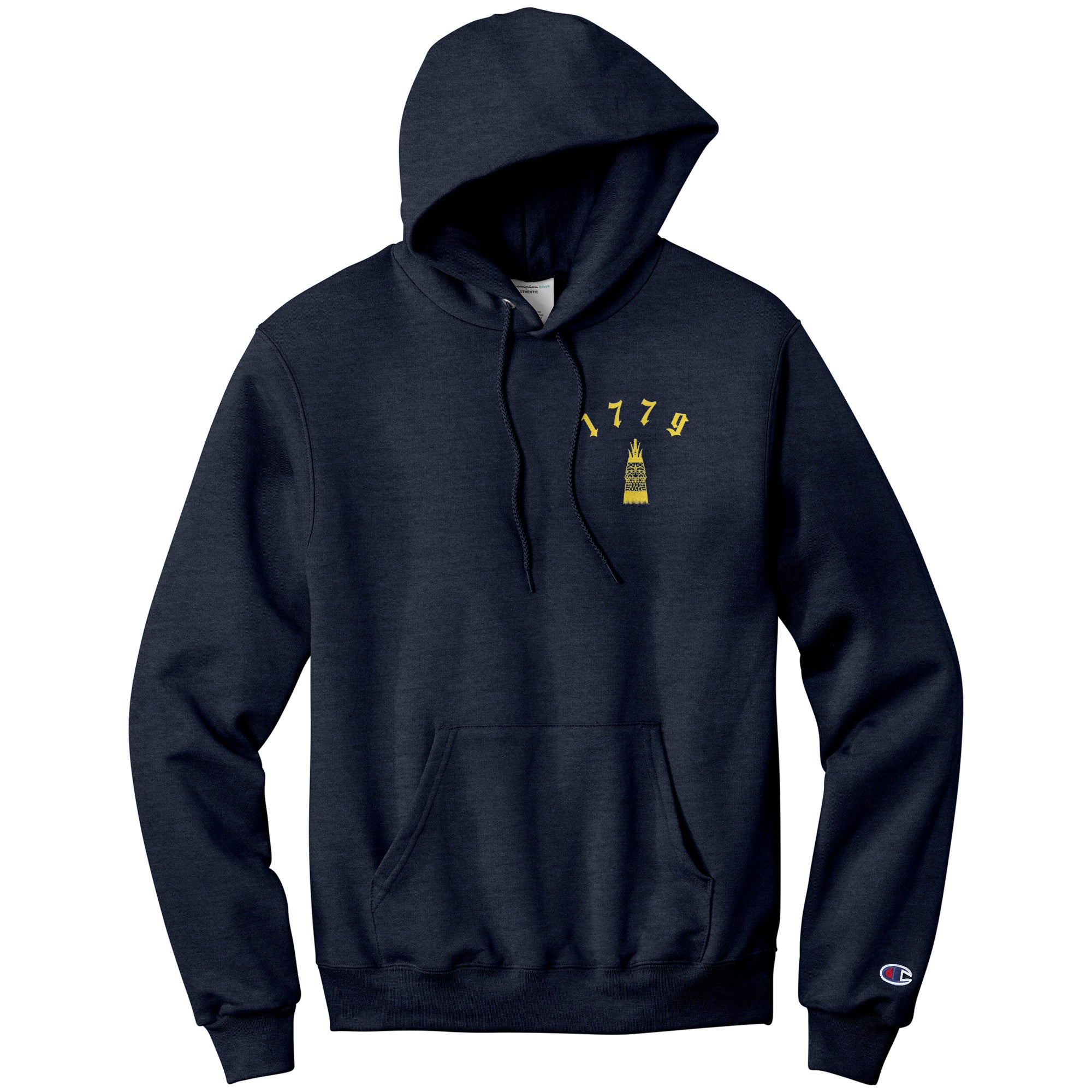 Stealth Edition - 1779 OG Logo (Gold) Champion Hoodie